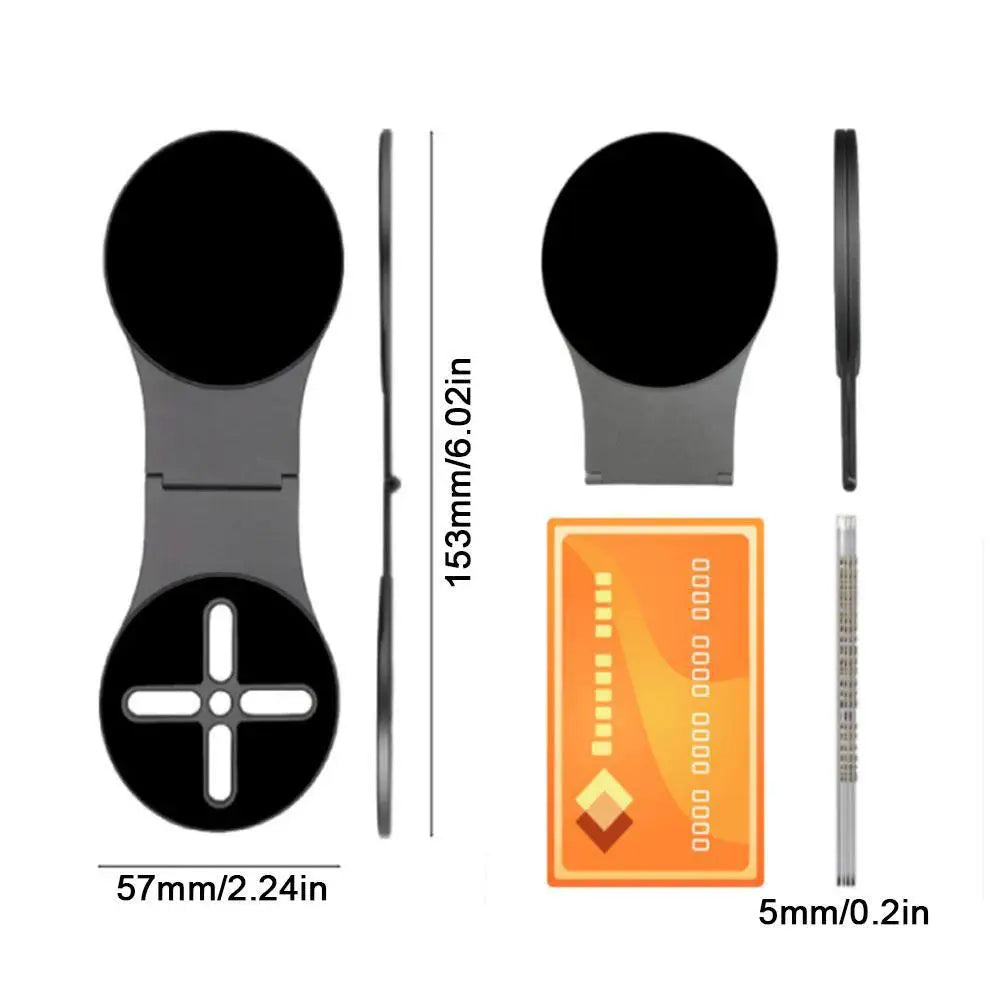 MagSafe Magnetic Phone Mount (Desk + Laptop + Car) - Foldable Aluminum Stand