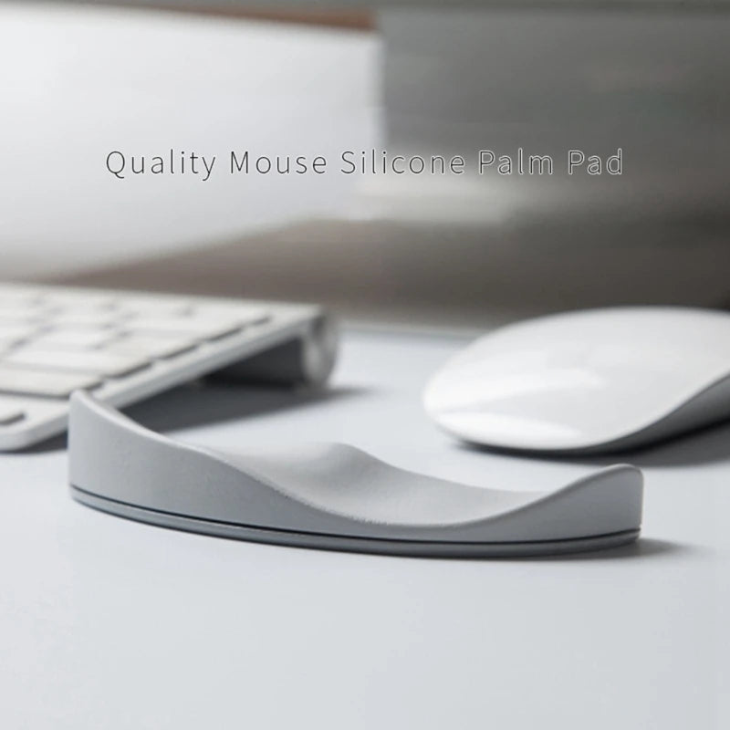 Ergonomic Mouse Wrist Rest Pad - Silicone Hand Support for Gaming & Office